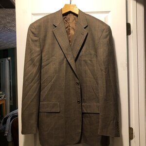 RICHARD HARRIS MEN'S 50%WOOL 50%POLYESTER SPORT COAT BLAZER JACKET SIZE: 46L